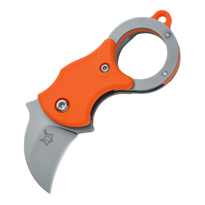 Складной нож-брелок Fox Mini-KA Karambit Orange 535 O Новинка!