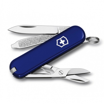 Многофункциональный складной нож-брелок Victorinox Синий 0.6223.2 