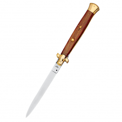 Складной автоматический нож Fox Traditional Italian Stiletto Palissander Wood 250/20PO