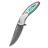 Складной нож Pro-Tech Custom Cambria Abalone/Damascus - Складной нож Pro-Tech Custom Cambria Abalone/Damascus