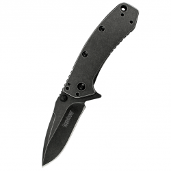 Складной полуавтоматический нож Kershaw Cryo BlackWash K1555BW