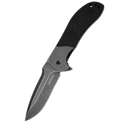 Складной полуавтоматический нож Kershaw Scrambler BlackWash K3890BW