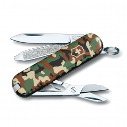 Многофункциональный складной нож-брелок Victorinox Camouflage 0.6223.94
